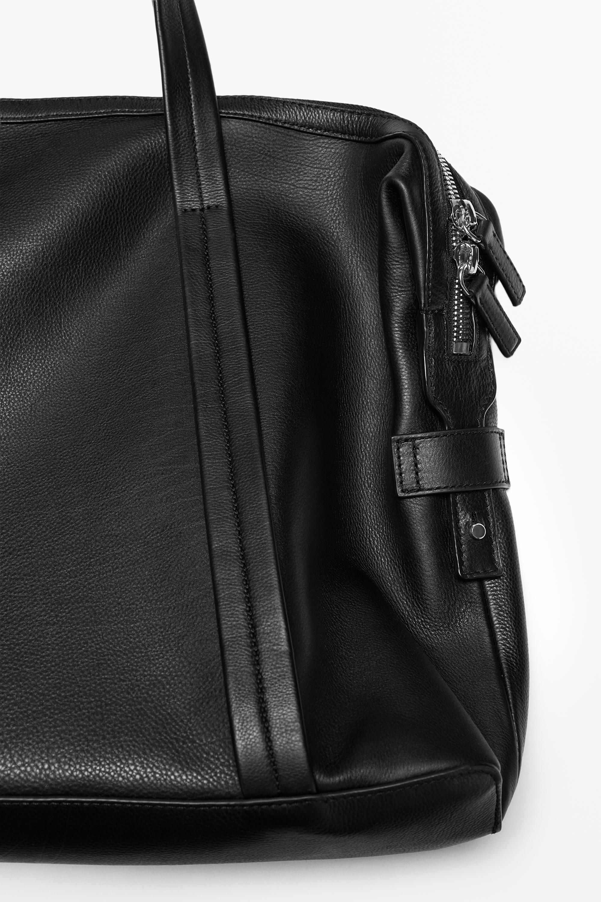 Nappa leather carry-on bag